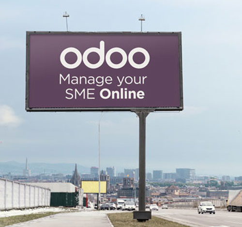 Biển quảng cáo Odoo